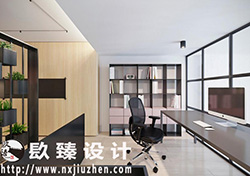 银川别墅装修设计|鲜明的色彩对比营造出震撼却舒适的空间氛围|镹臻装饰 银川别墅装修设计|鲜明的色彩对比营造出震撼却舒适的空间氛围|镹臻装饰
