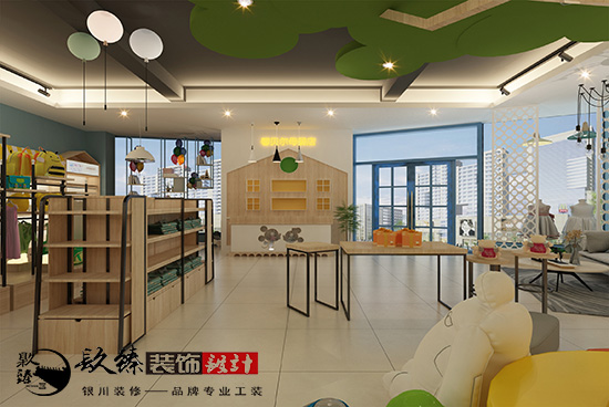 奇妙的童话之旅,银川母婴店装修设计案例分  奇妙的童话之旅,银川母婴店装修设计案例分