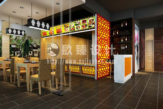 银川酒店宾馆装装修|银川餐厅装修