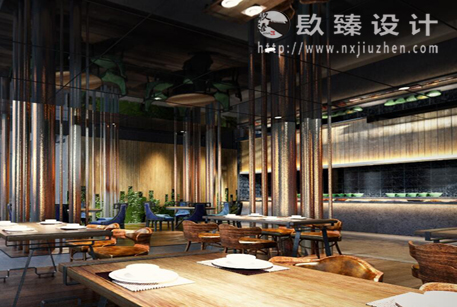 银川酒店宾馆装装修|银川餐厅装修