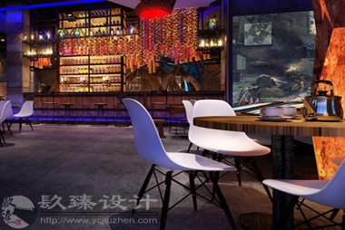 银川烧烤店装修设计|镹臻装饰