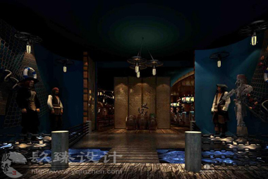 银川烧烤店装修设计|镹臻装饰