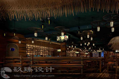 银川烧烤店装修设计|镹臻装饰