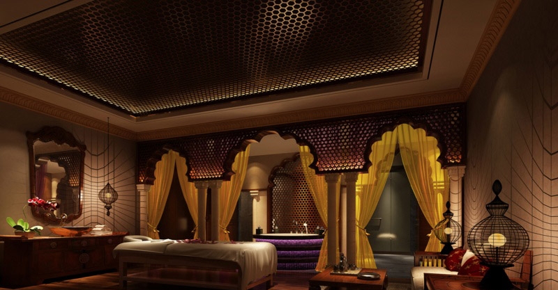 银川养生会所装修设计|镹臻装饰