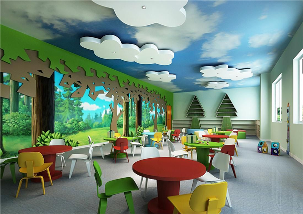 银川幼儿园装修设计|镹臻装饰|如何吸引孩子?