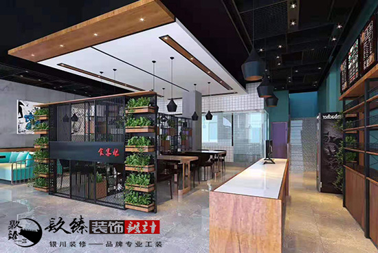 食客狼餐厅装修设计，狂野中的内敛