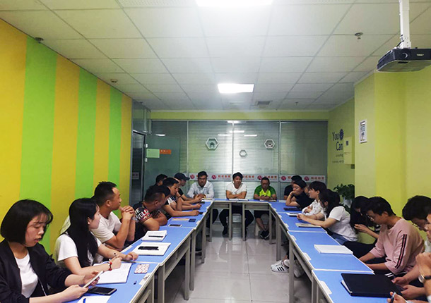 不负时光,银川办公室装修设计|镹臻装饰|年终周一例会小总结