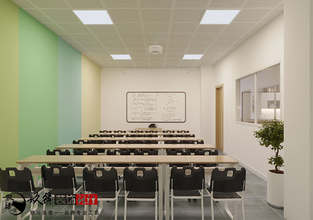 银川培训班装修|银川培训班装修设计|镹臻装饰