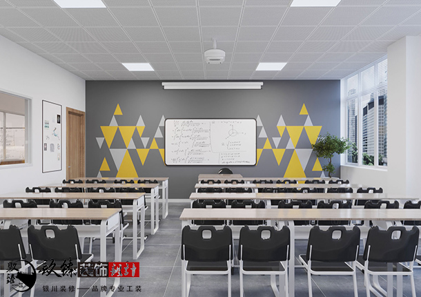 银川培训班装修|银川培训班装修设计|镹臻装饰