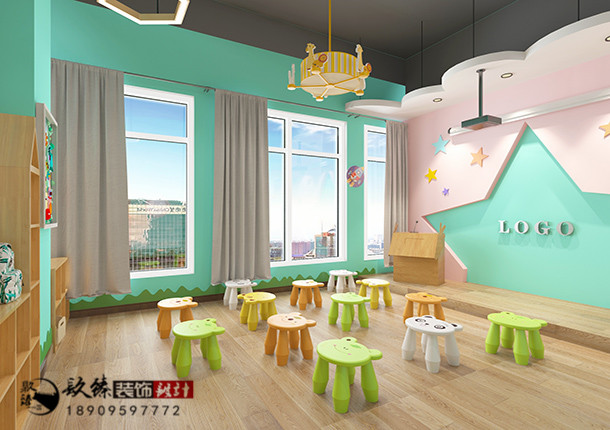 银川培训班装修|银川培训班装修设计|镹臻装饰