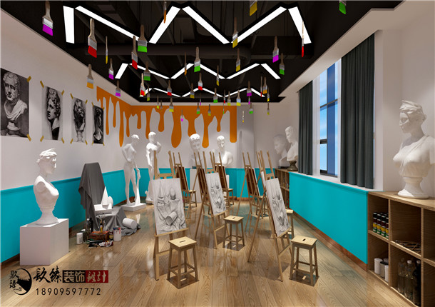 银川培训班装修|银川培训班装修设计|镹臻装饰