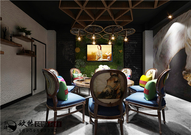 银川餐厅装修|银川餐厅装修设计|镹臻装饰