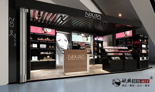 银川化妆品店装修,银川化妆品店设计