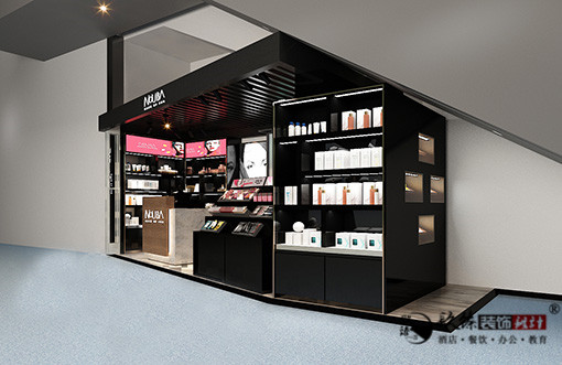 银川化妆品店装修,银川化妆品店设计