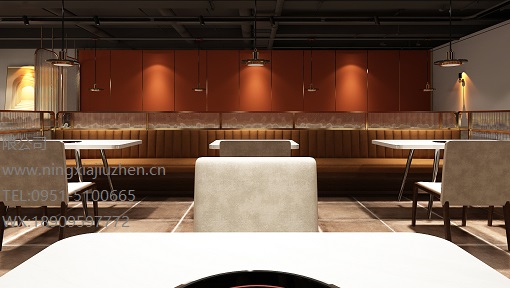 银川餐厅设计图纸|推荐宁夏镹臻工装