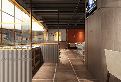 银川餐厅设计图纸|推荐宁夏镹臻工装