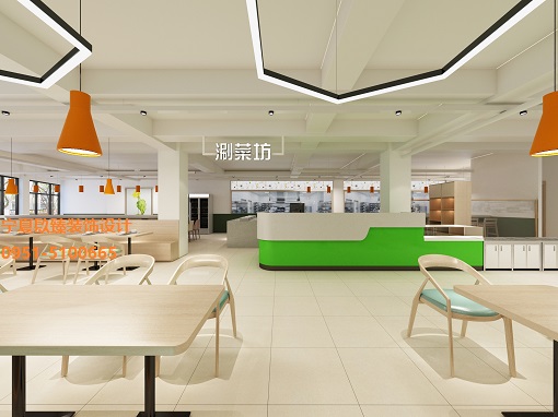 银川城投餐厅设计方案|镹臻工装设计