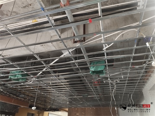 银川办公室装修工地现场|镹臻设计