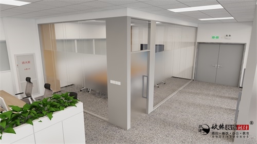 银川办公室装修设计效果图|镹臻设计