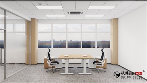 银川办公室装修设计效果图|镹臻设计