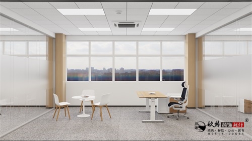 银川办公室装修设计效果图|镹臻设计