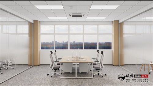银川办公室装修设计效果图|镹臻设计