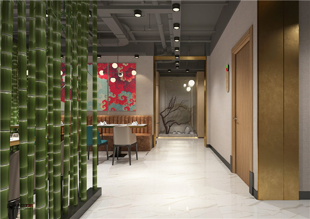 银川火锅店装修|银川火锅店装修设计|镹臻装饰