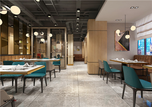 银川火锅店装修|银川火锅店装修设计|镹臻装饰