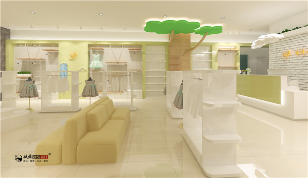 银川母婴店装修|银川母婴店装修设计|镹臻装饰