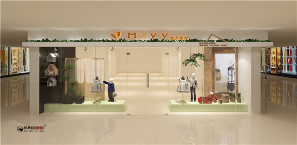 银川母婴店装修|银川母婴店装修设计|镹臻装饰
