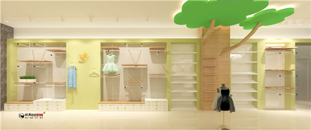 银川母婴店装修|银川母婴店装修设计|镹臻装饰