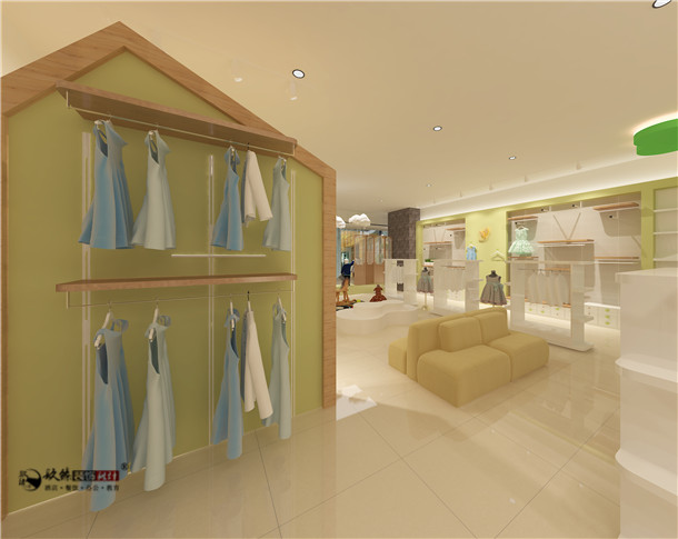 银川母婴店装修|银川母婴店装修设计|镹臻装饰