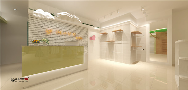 银川母婴店装修|银川母婴店装修设计|镹臻装饰