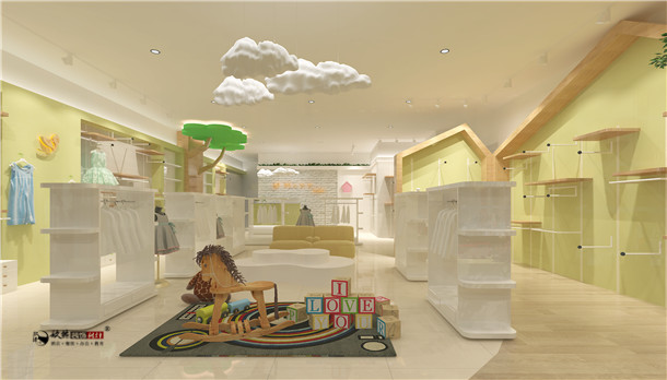 银川母婴店装修|银川母婴店装修设计|镹臻装饰