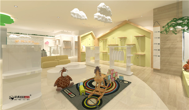 银川母婴店装修|银川母婴店装修设计|镹臻装饰