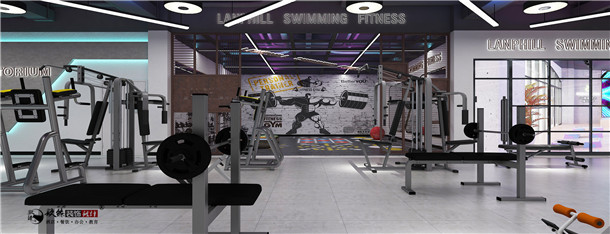 银川健身房装修|银川健身房装修设计|镹臻装饰