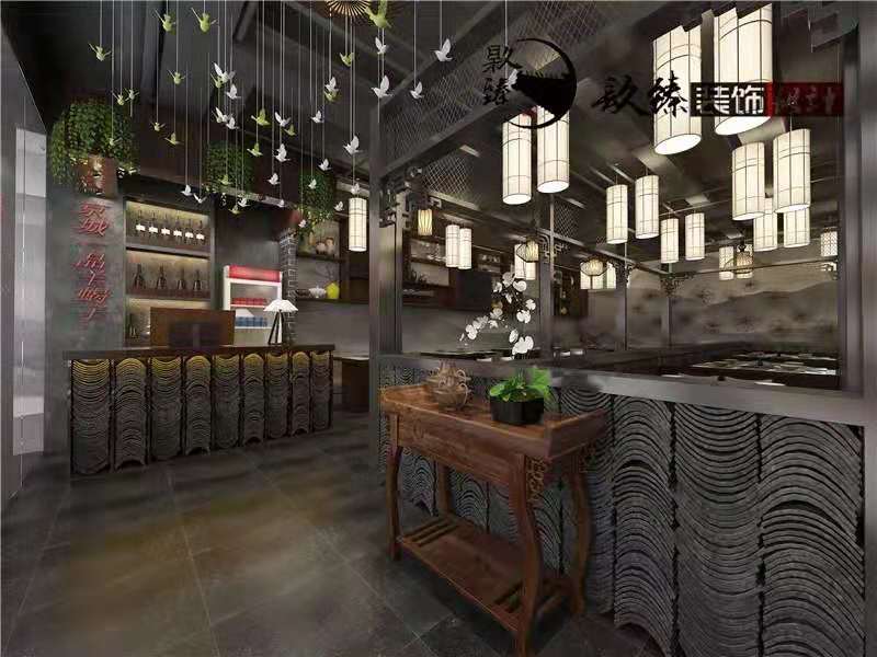 银川火锅店装修|银川火锅店装修设计|镹臻装饰