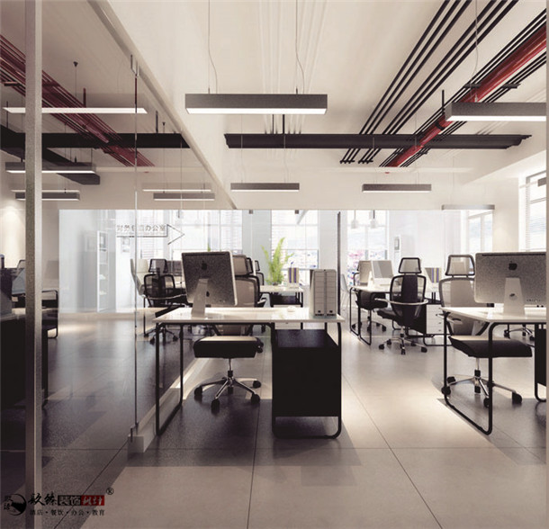 银川办公楼装修|银川办公楼装修设计|镹臻装饰设计