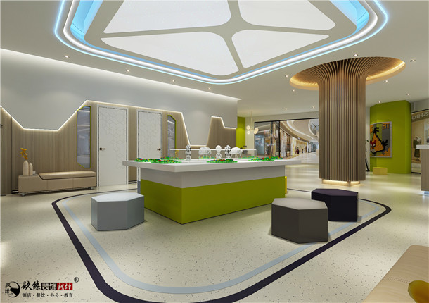 银川培训学校装修|银川培训学校装修设计|镹臻设计