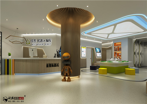 银川培训学校装修|银川培训学校装修设计|镹臻设计