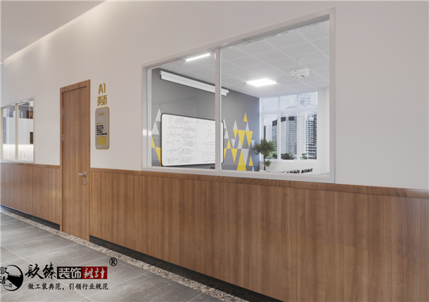 银川培训学校装修|银川培训学校装修设计|镹臻装饰