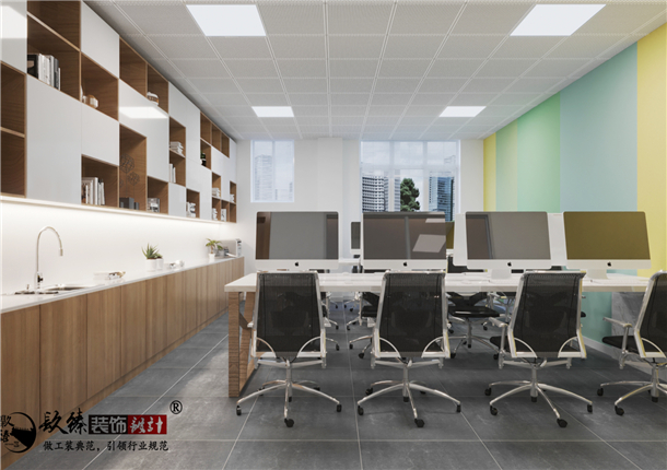 银川培训学校装修|银川培训学校装修设计|镹臻装饰