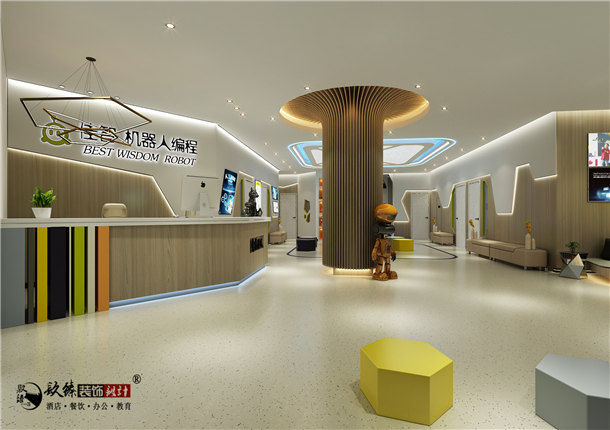 银川培训学校装修|银川培训学校装修设计|镹臻装饰