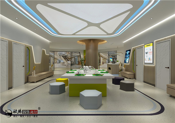 银川培训学校装修|银川培训学校装修设计|镹臻装饰