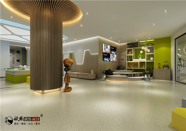 银川培训学校装修|银川培训学校装修设计|镹臻装饰