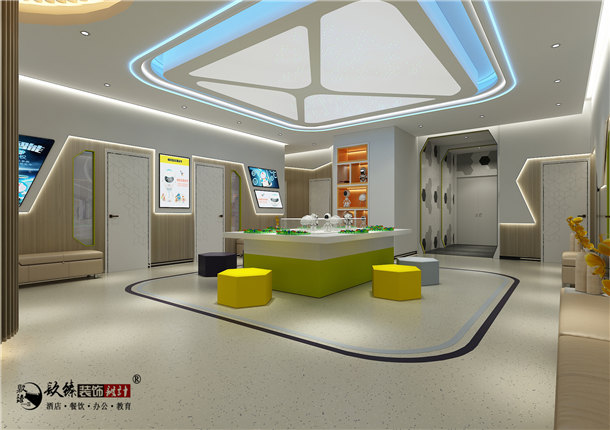 银川培训学校装修|银川培训学校装修设计|镹臻装饰
