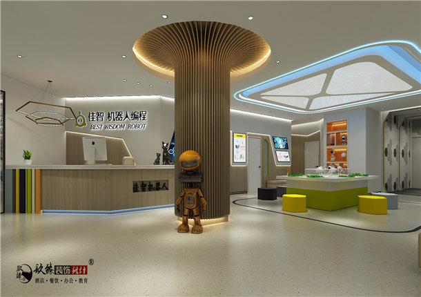 银川培训学校装修|银川培训学校装修设计|镹臻装饰