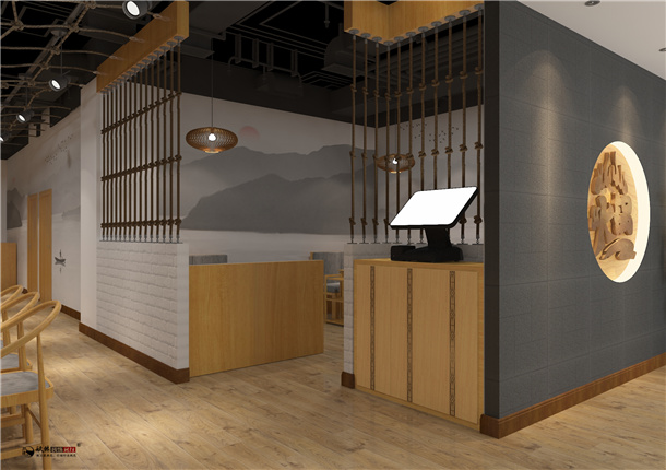 银川火锅店装修|银川火锅店装修设计|镹臻装饰