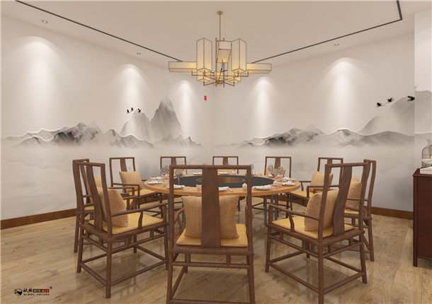 银川火锅店装修|银川火锅店装修设计|镹臻装饰