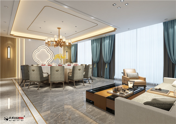 银川餐厅装修|银川餐厅装修设计|镹臻装饰